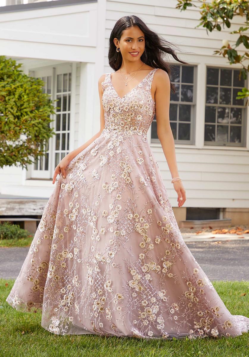 Vestido gala 46051